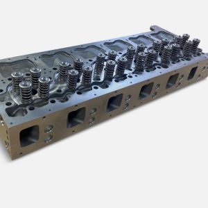 Representative Volvo D13 cylinder head, view 1